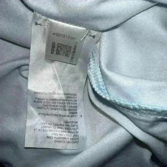 Adidas Golf Polo Performance Shirt 2XL Blue for Men / Logo Print - Picture 9 of 15